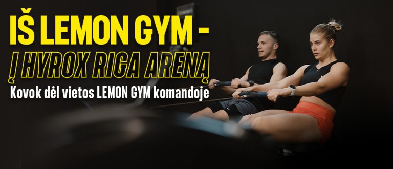 FROM LEMON GYM – TO HYROX RIGA ARENA - Lemongym